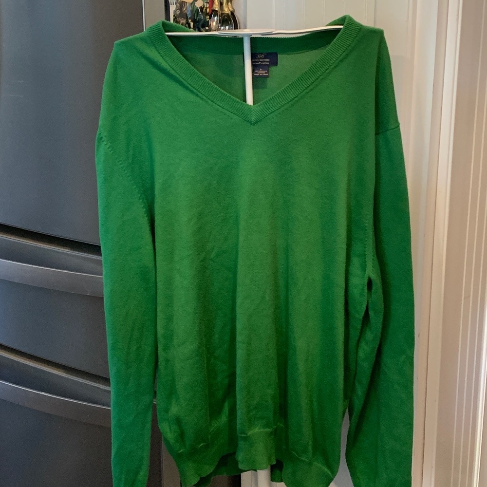 Brooks brothers 346 Mebs 100 percent supima cotton sweater. Worn 1x. Excellent s